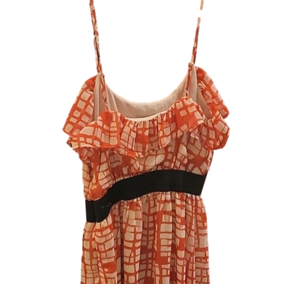 Forever 21 Dresses & Skirts - Forever 21 size small dress orange & white